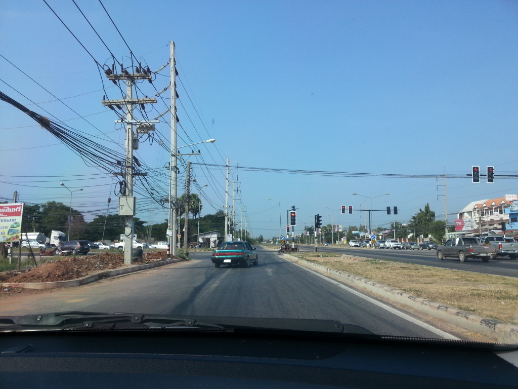 สี่แยกไฟแดงบ้านทุ่ม - มัญจาคีรี